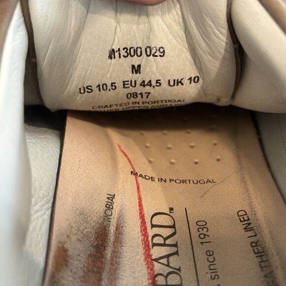 Samuel Hubbard Fast Taupe Nubuck Leather Men's Oxford Shoes M1300-029 Size 10.5 - Picture 8 of 8